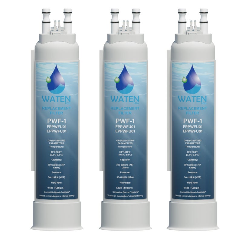 Yatker FPPWFU01 Water Replacement - Compatible with EPPWFU01 PureAdvantage PurePour PWF-1 3PACKS - Image 1
